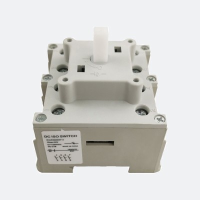 Blanc équipement électrique 1000v 32a 4p étanche pv dc rotatif interrupteur  sectionneur isolateur photovoltaïque alimentation à commutation