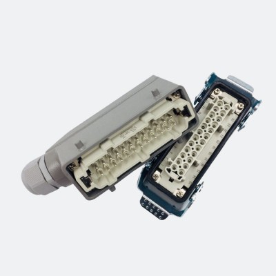 CONNECTEUR METALLIQUE MALE+FEM 24P 16A