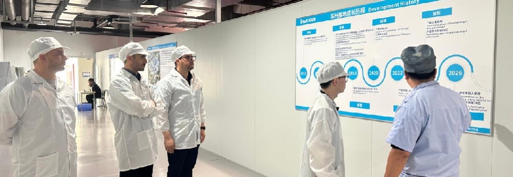 Visite de l'usine INVT à Suzhou 